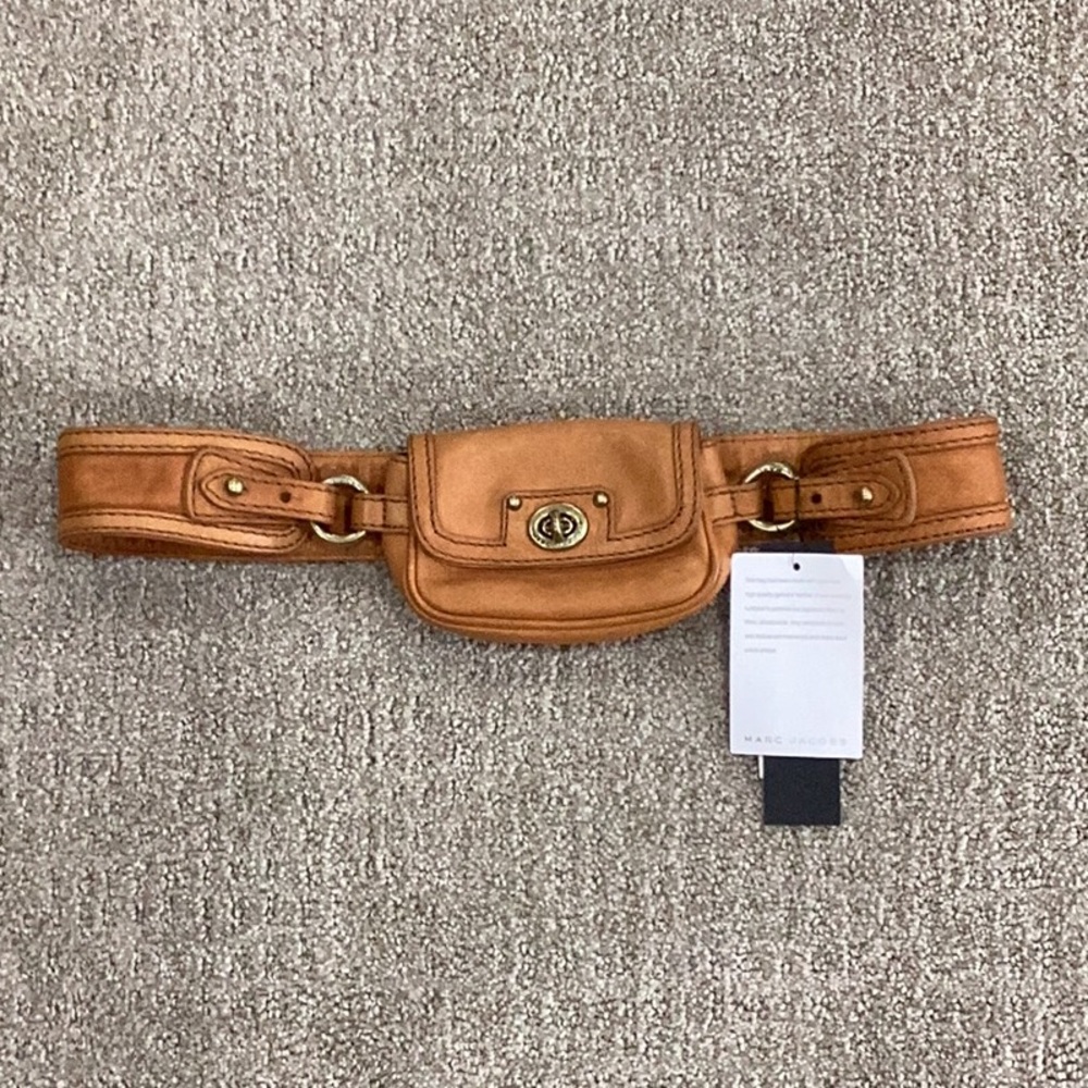 Marc Jacobs Brown Leather Waist Bag